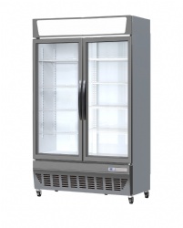 Upright chiller-canopy