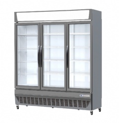 Upright freezer-canopy