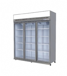 Upright freezer-top mounted